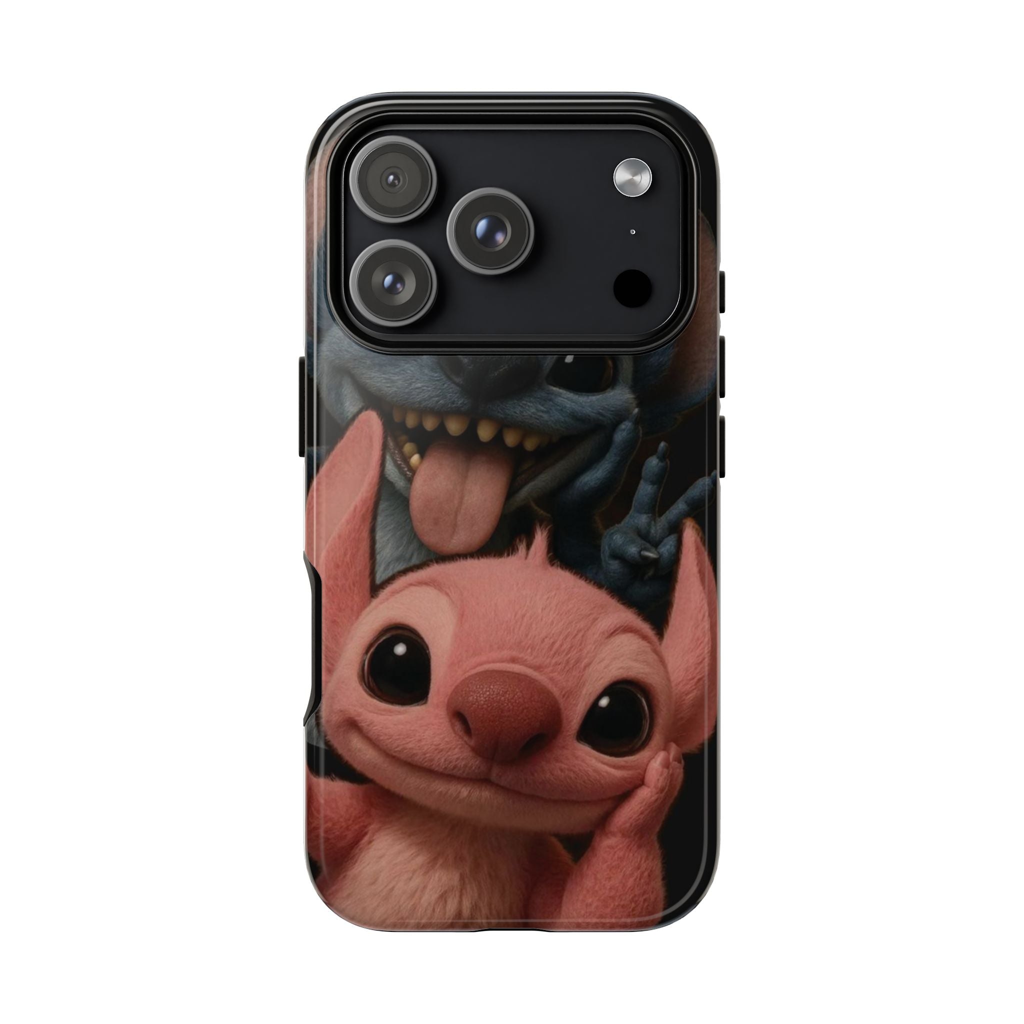 Phone Case, Cute Stitch Duo Protective Covers: iPhones 16 (Pro, 16 Pro Max, Plus), iPhones 17,(Air, Pro, Pro Max) - {{variant_title}} | litemerch