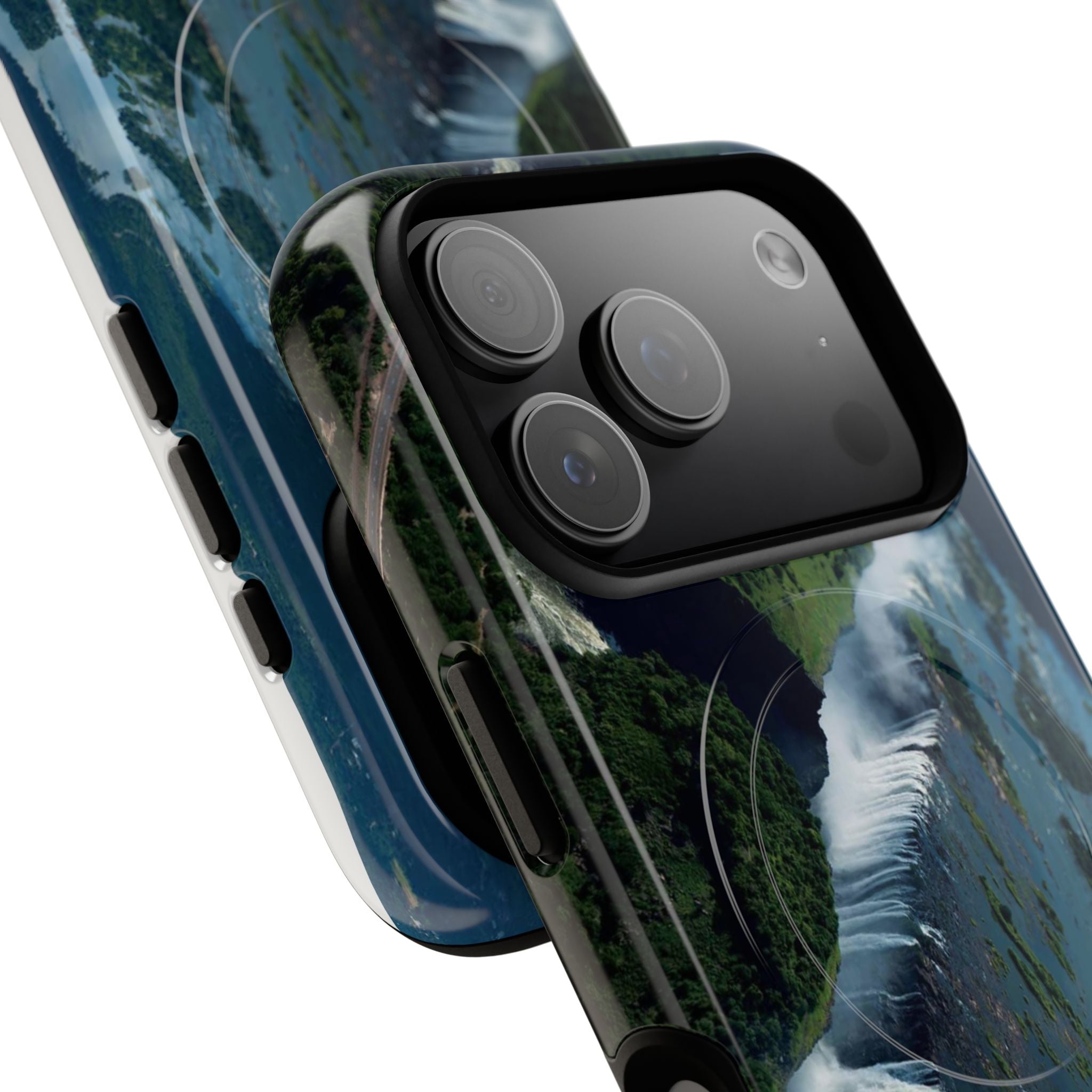 Victoria Falls Magnetic Tough Case, Glossy & Matte: iPhones 16 (Pro, 16 Pro Max, Plus), iPhones 17 (Air, Pro, Pro Max) - {{variant_title}} | litemerch