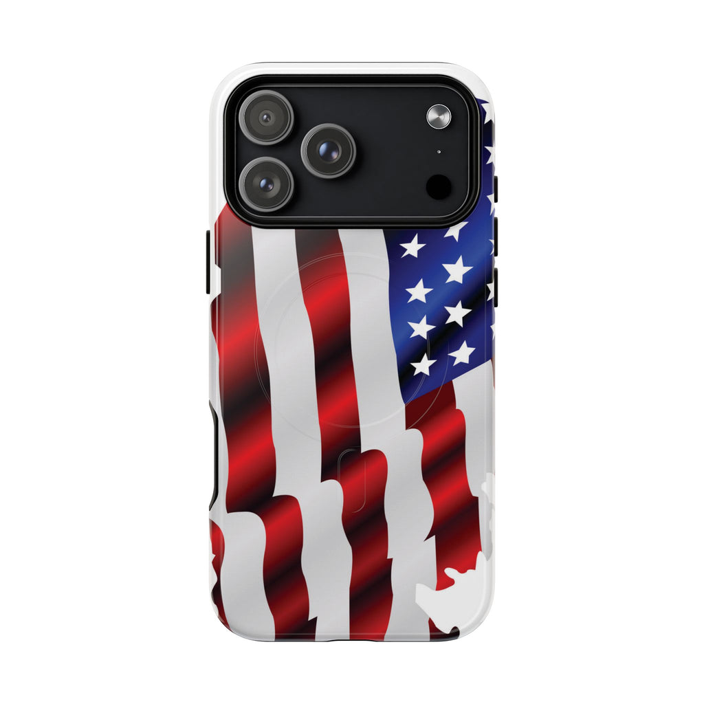 American Patriot, Tough Magnetic Phone Cases: iPhones 16 (Pro, 16 Pro Max, Plus), iPhones 17 (Air, Pro, Pro Max) - {{variant_title}} | litemerch