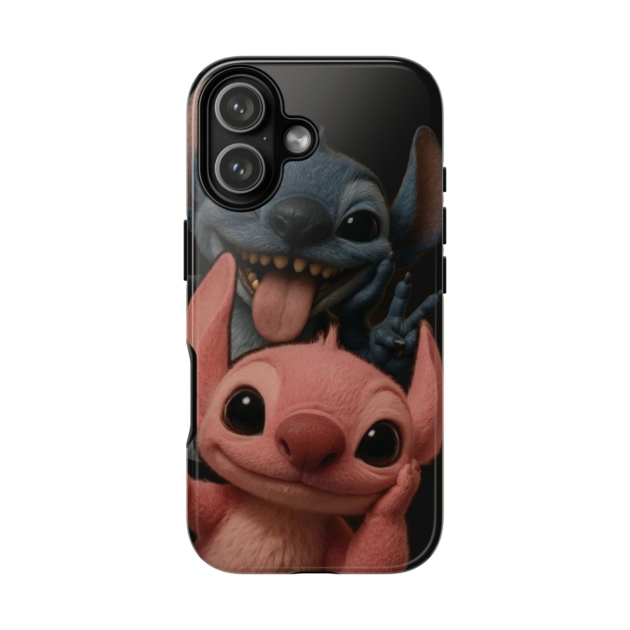 Phone Case, Cute Stitch Duo Protective Covers: iPhones 16 (Pro, 16 Pro Max, Plus), iPhones 17,(Air, Pro, Pro Max) - {{variant_title}} | litemerch