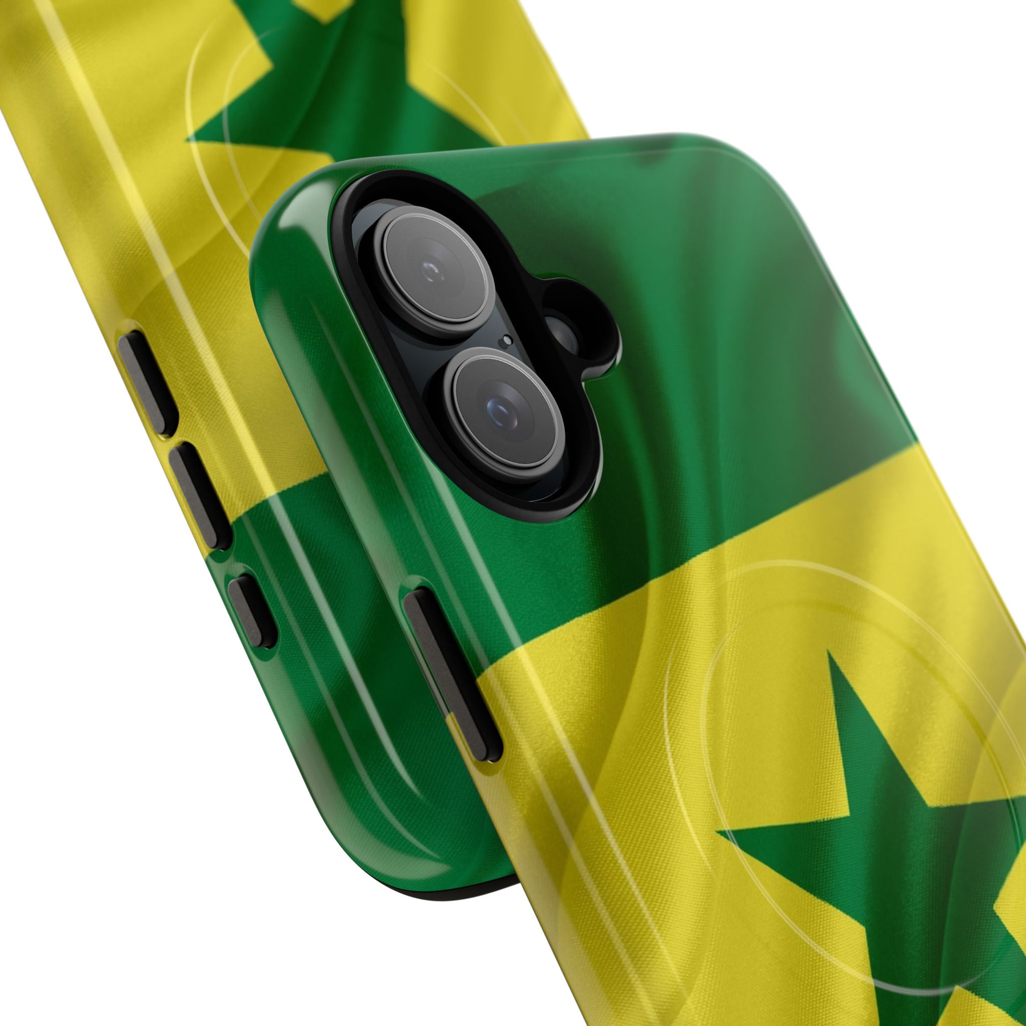 Senegalese Patriot Tough Magnetic Protective Phone Cases: iPhones 16 (Pro, 16 Pro Max, Plus), iPhones 17 (Air, Pro, Pro Max) - {{variant_title}} | litemerch