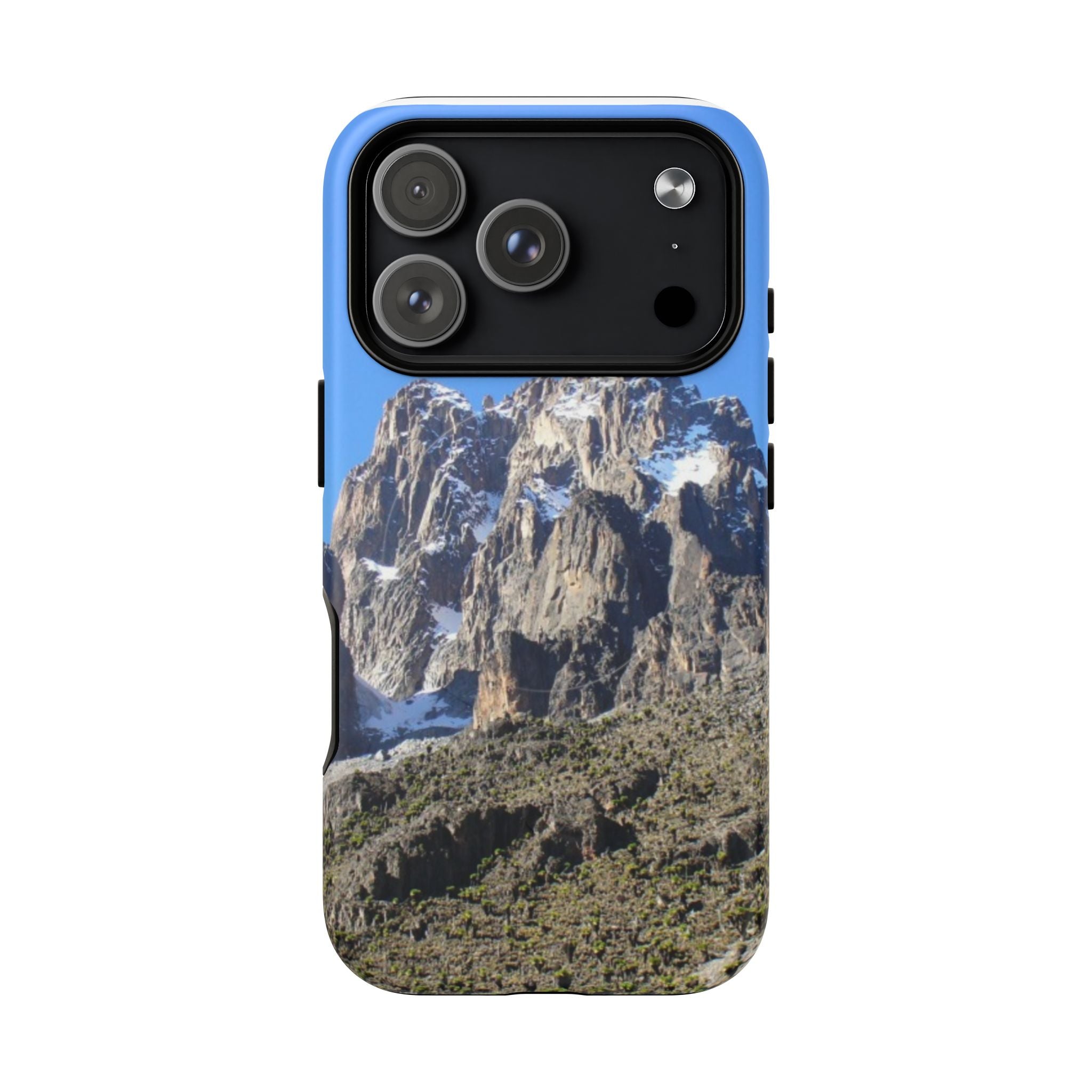 Mount Kenya Peak Tough Magnetic Phone Cases: iPhones 16 (Pro, 16 Pro Max, Plus), iPhones 17 (Air, Pro, Pro Max) - {{variant_title}} | litemerch