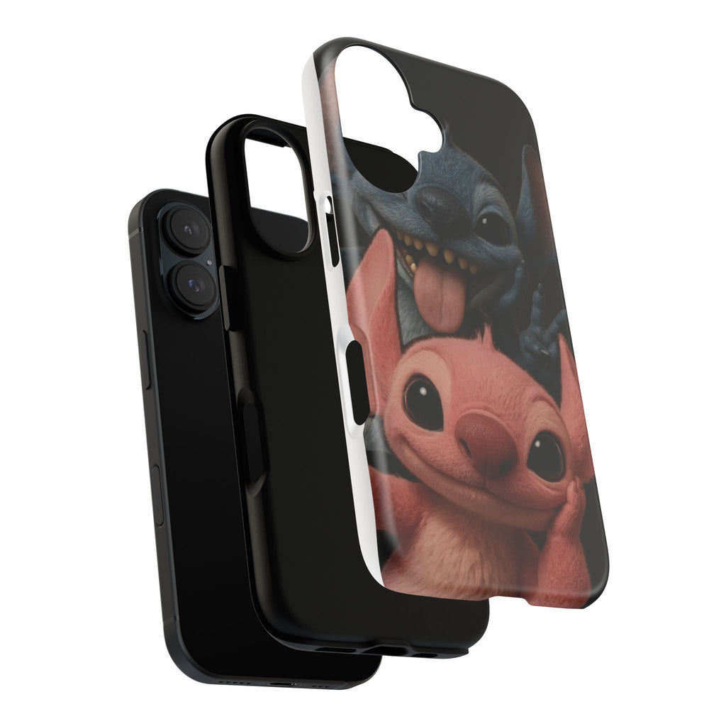 Phone Case, Cute Stitch Duo Protective Covers: iPhones 16 (Pro, 16 Pro Max, Plus), iPhones 17,(Air, Pro, Pro Max) - {{variant_title}} | litemerch