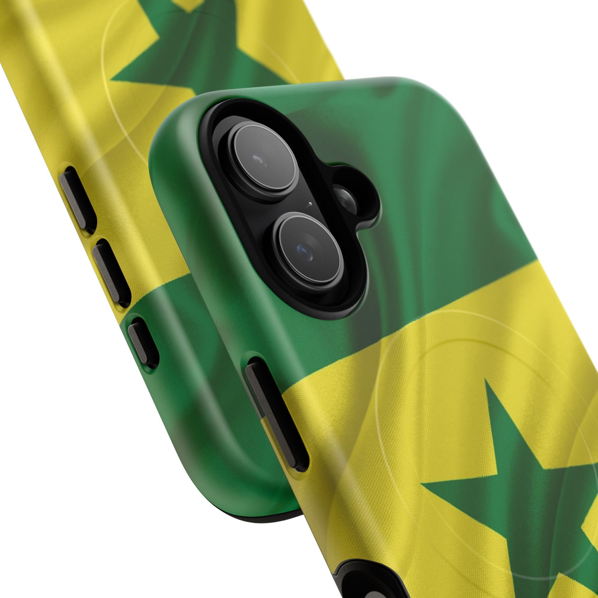 Senegalese Patriot Tough Magnetic Protective Phone Cases: iPhones 16 (Pro, 16 Pro Max, Plus), iPhones 17 (Air, Pro, Pro Max) - {{variant_title}} | litemerch