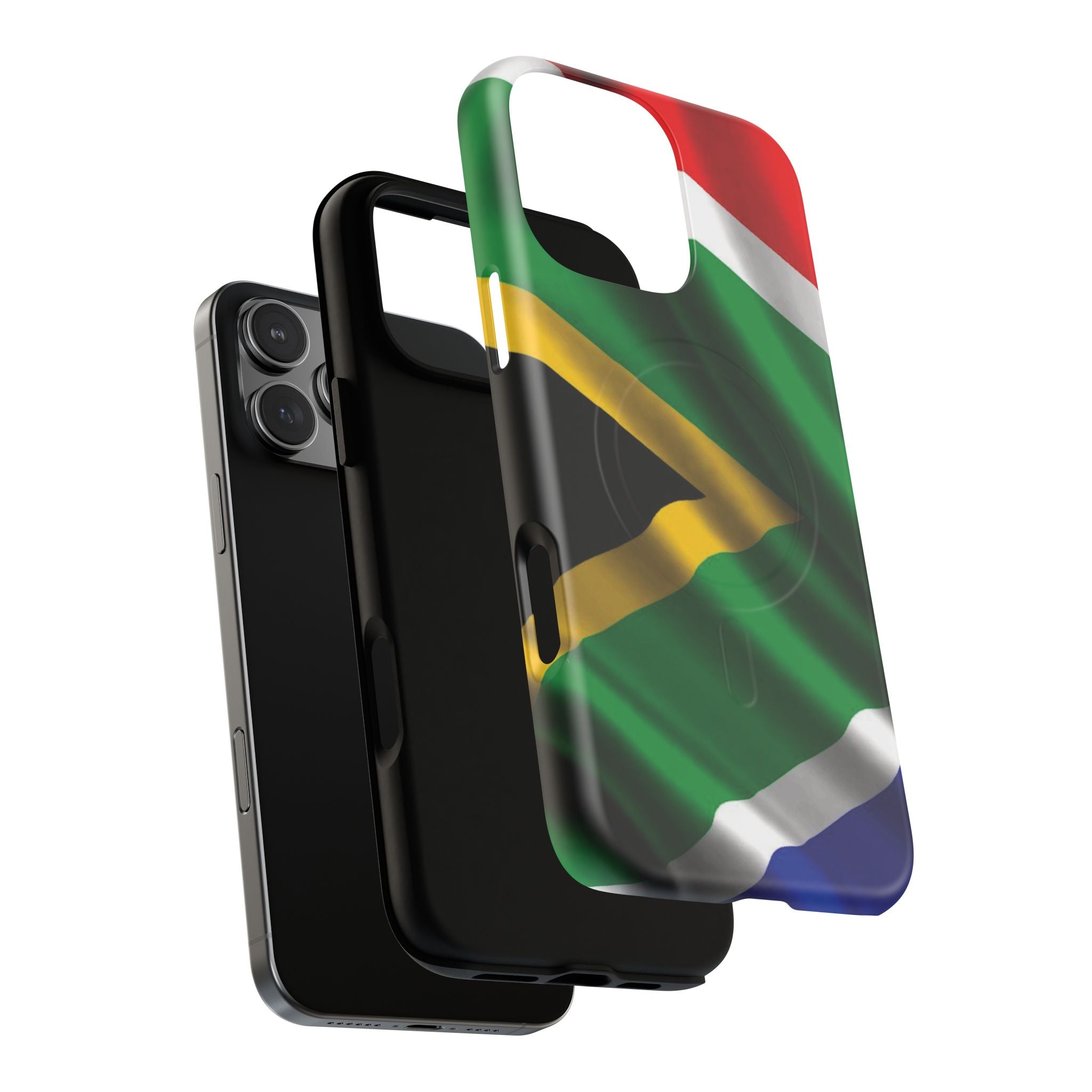South African Patriot Tough Magnetic Phone Case — Protective Magnetic Snap-On Cover - {{variant_title}} | litemerch