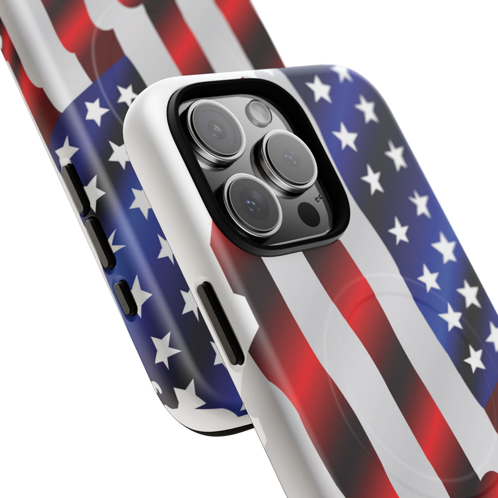 American Patriot, Tough Magnetic Phone Cases: iPhones 16 (Pro, 16 Pro Max, Plus), iPhones 17 (Air, Pro, Pro Max) - {{variant_title}} | litemerch
