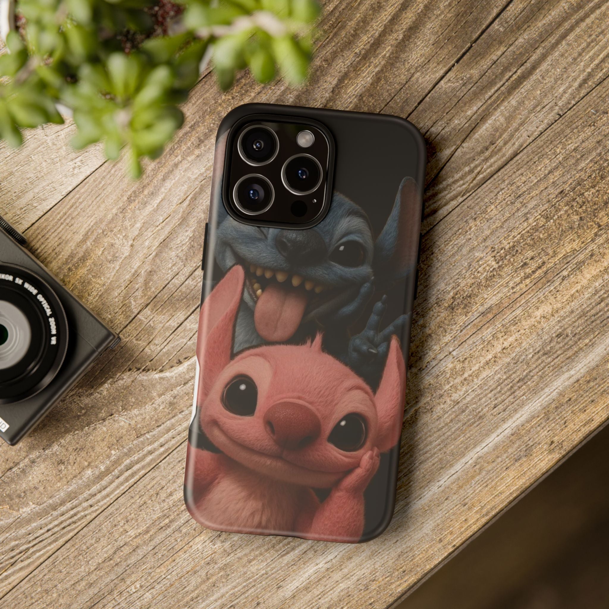 Phone Case, Cute Stitch Duo Protective Covers: iPhones 16 (Pro, 16 Pro Max, Plus), iPhones 17,(Air, Pro, Pro Max) - {{variant_title}} | litemerch