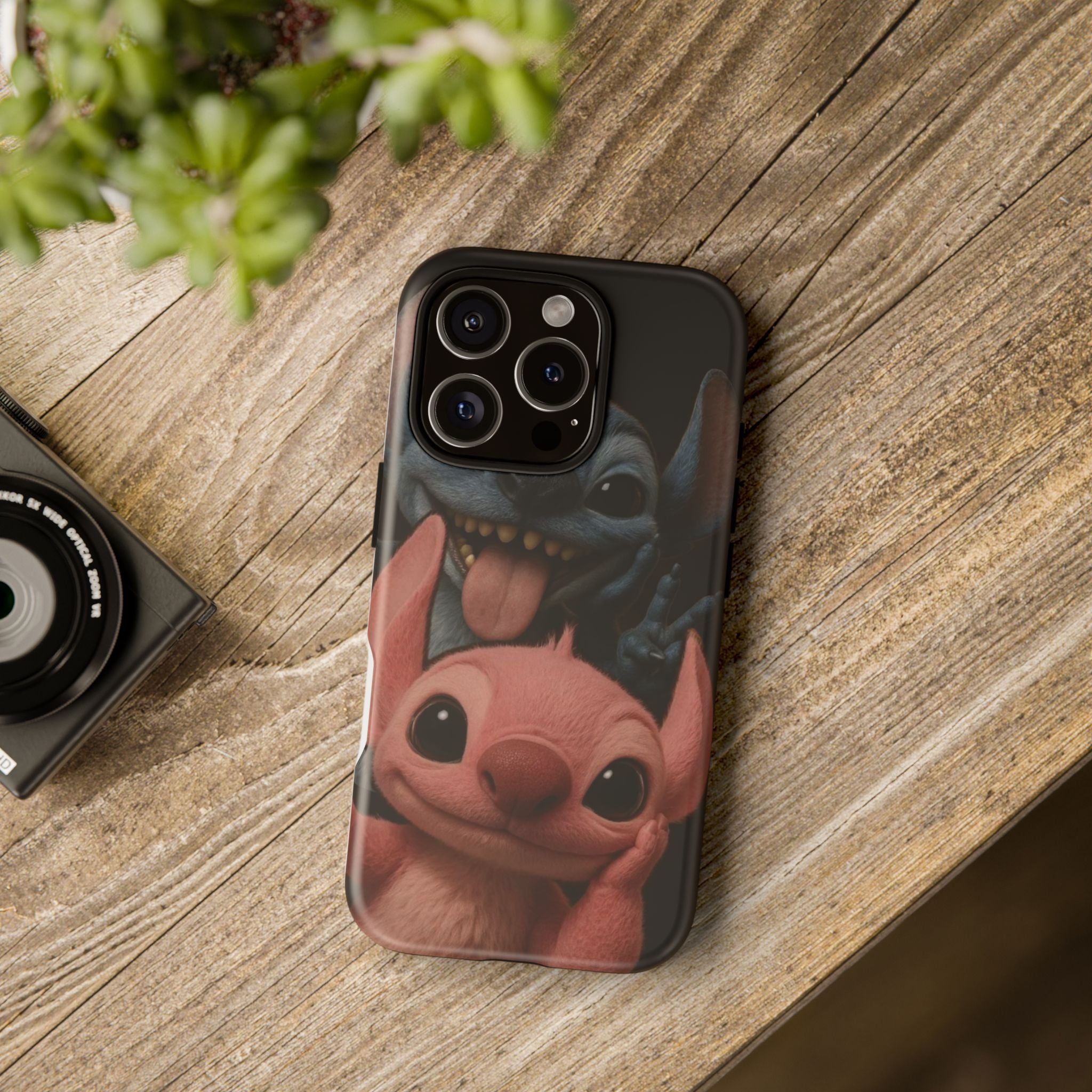 Phone Case, Cute Stitch Duo Protective Covers: iPhones 16 (Pro, 16 Pro Max, Plus), iPhones 17,(Air, Pro, Pro Max) - {{variant_title}} | litemerch
