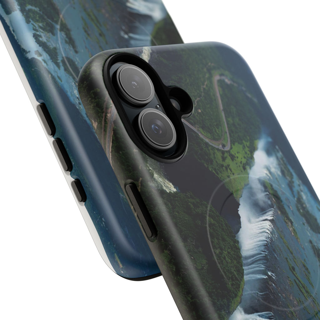Victoria Falls Magnetic Tough Case, Glossy & Matte: iPhones 16 (Pro, 16 Pro Max, Plus), iPhones 17 (Air, Pro, Pro Max) - {{variant_title}} | litemerch