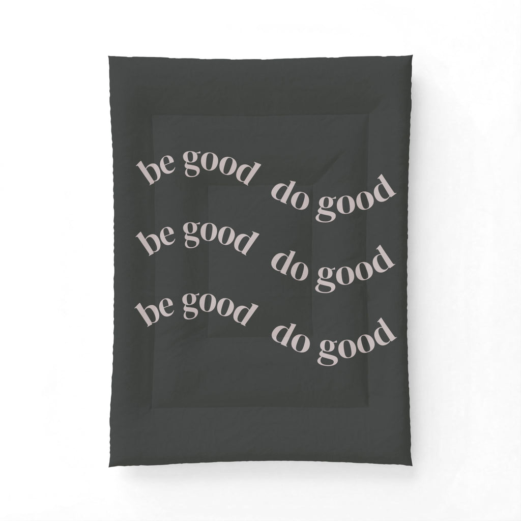 Be Good Do Good Cotton Comforter Throw - {{variant_title}} | litemerch