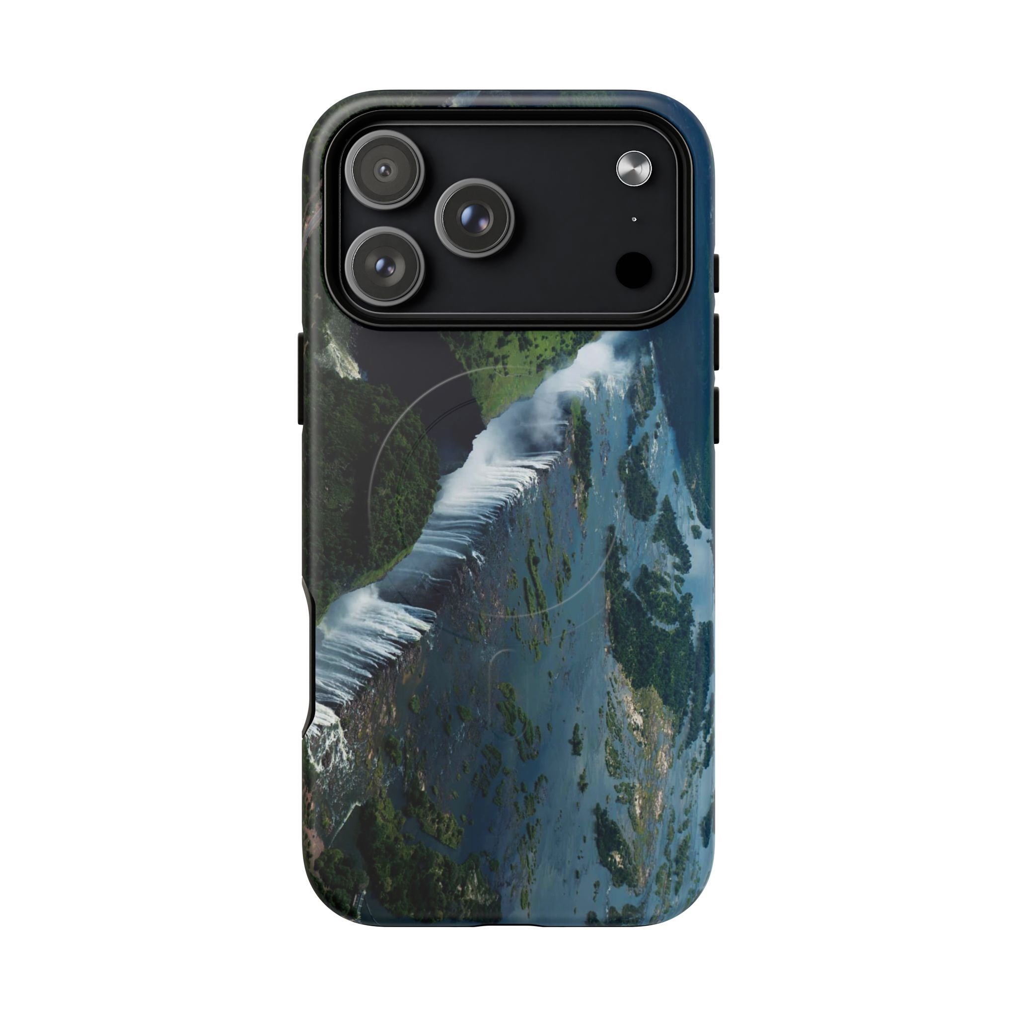 Victoria Falls Magnetic Tough Case, Glossy & Matte: iPhones 16 (Pro, 16 Pro Max, Plus), iPhones 17 (Air, Pro, Pro Max) - {{variant_title}} | litemerch