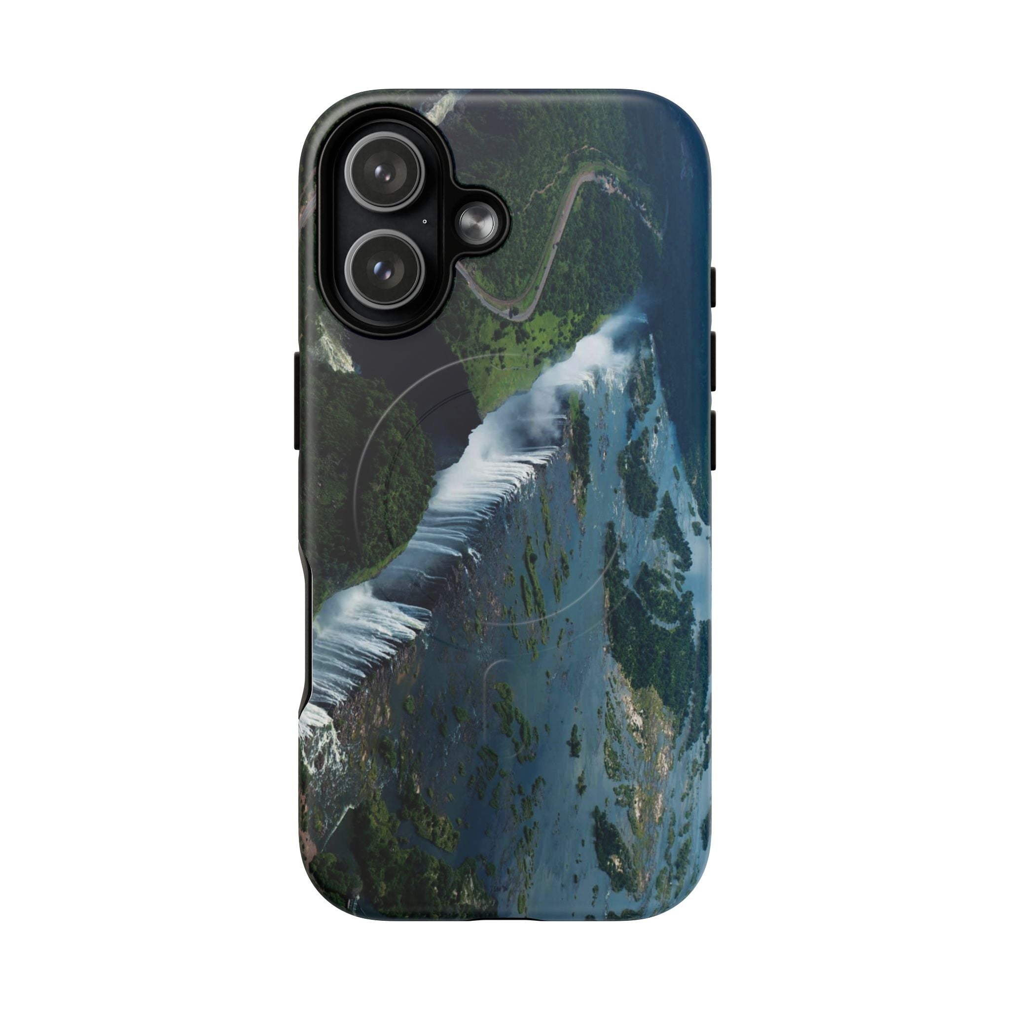 Victoria Falls Magnetic Tough Case, Glossy & Matte: iPhones 16 (Pro, 16 Pro Max, Plus), iPhones 17 (Air, Pro, Pro Max) - {{variant_title}} | litemerch