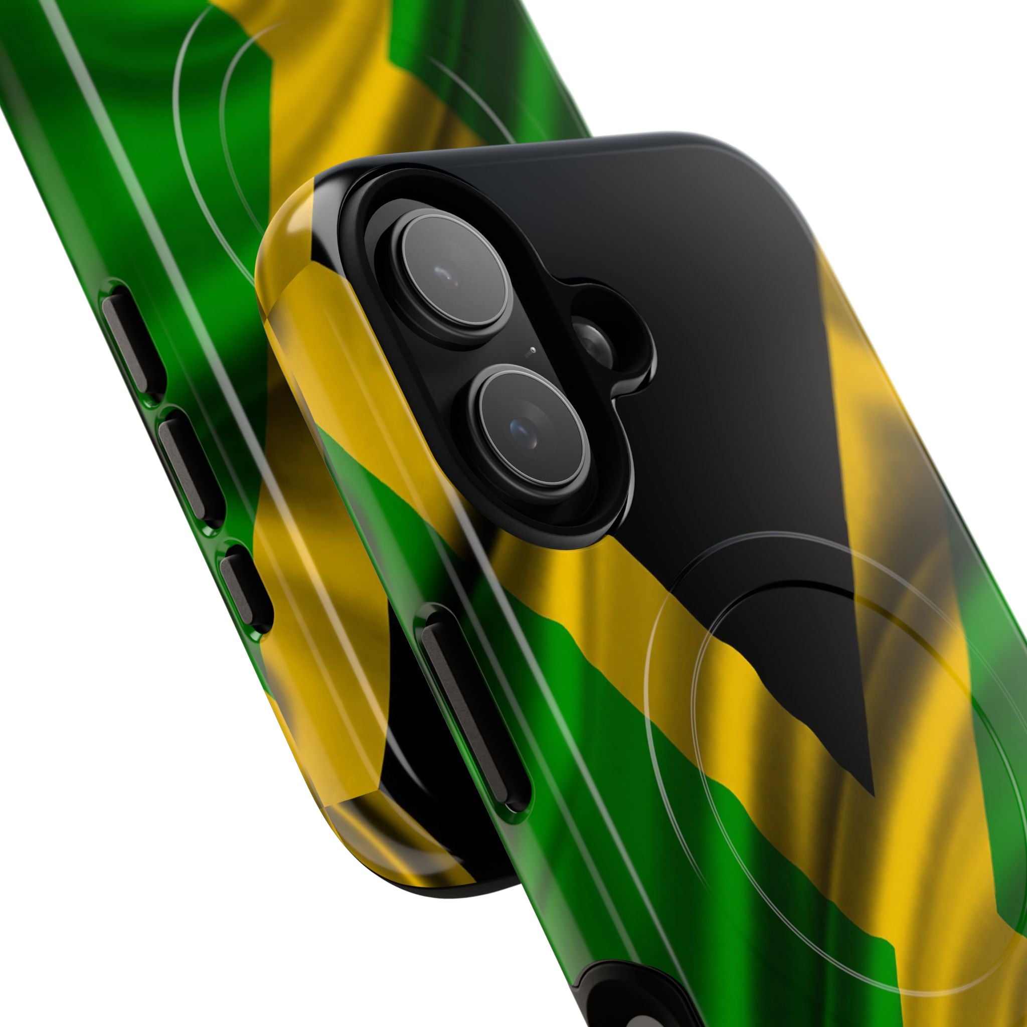 Jamaica Tough Magnetic Phone Cover Cases: iPhones 16 (Pro, 16 Pro Max, Plus), iPhones 17 (Air, Pro, Pro Max) - {{variant_title}} | litemerch