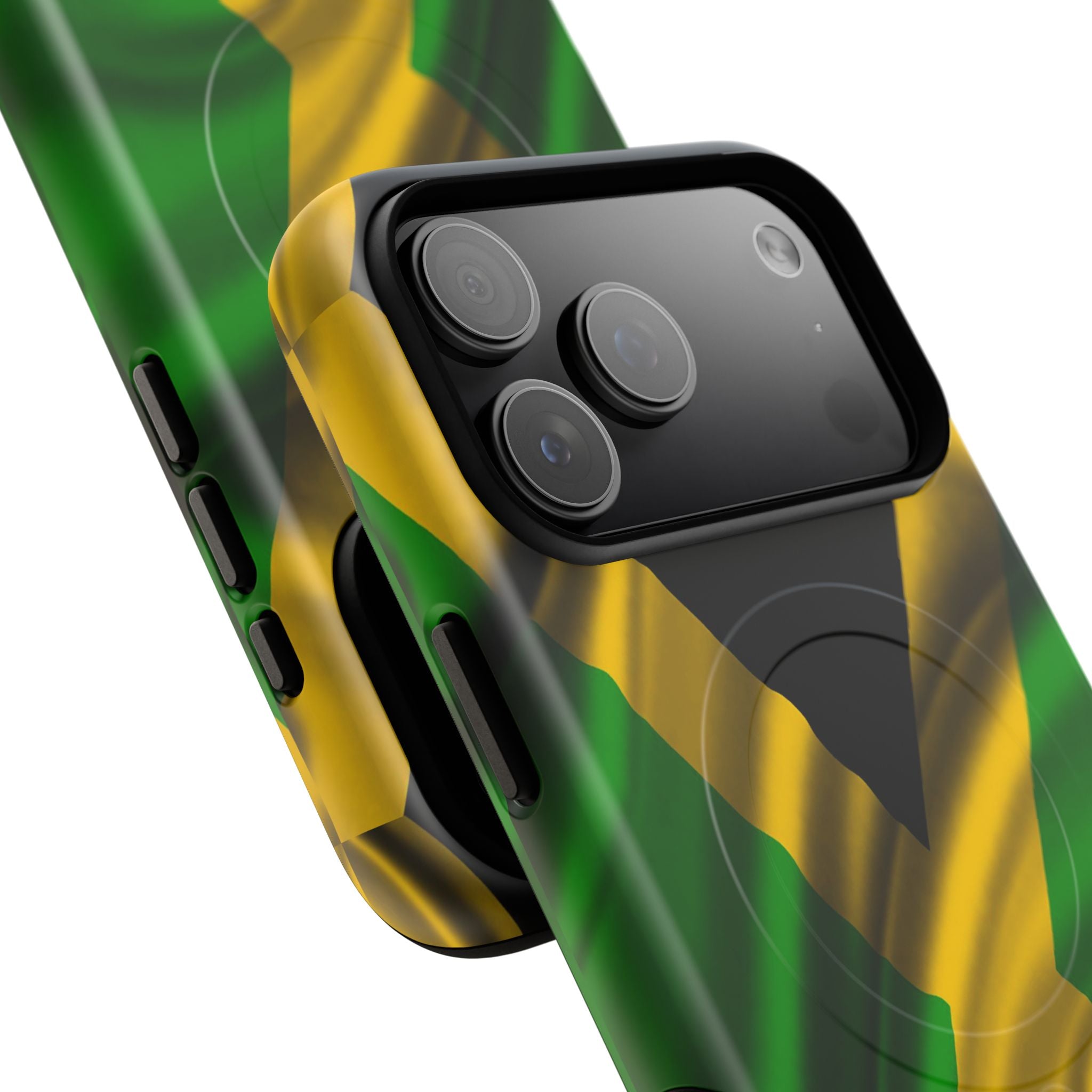 Jamaica Tough Magnetic Phone Cover Cases: iPhones 16 (Pro, 16 Pro Max, Plus), iPhones 17 (Air, Pro, Pro Max) - {{variant_title}} | litemerch