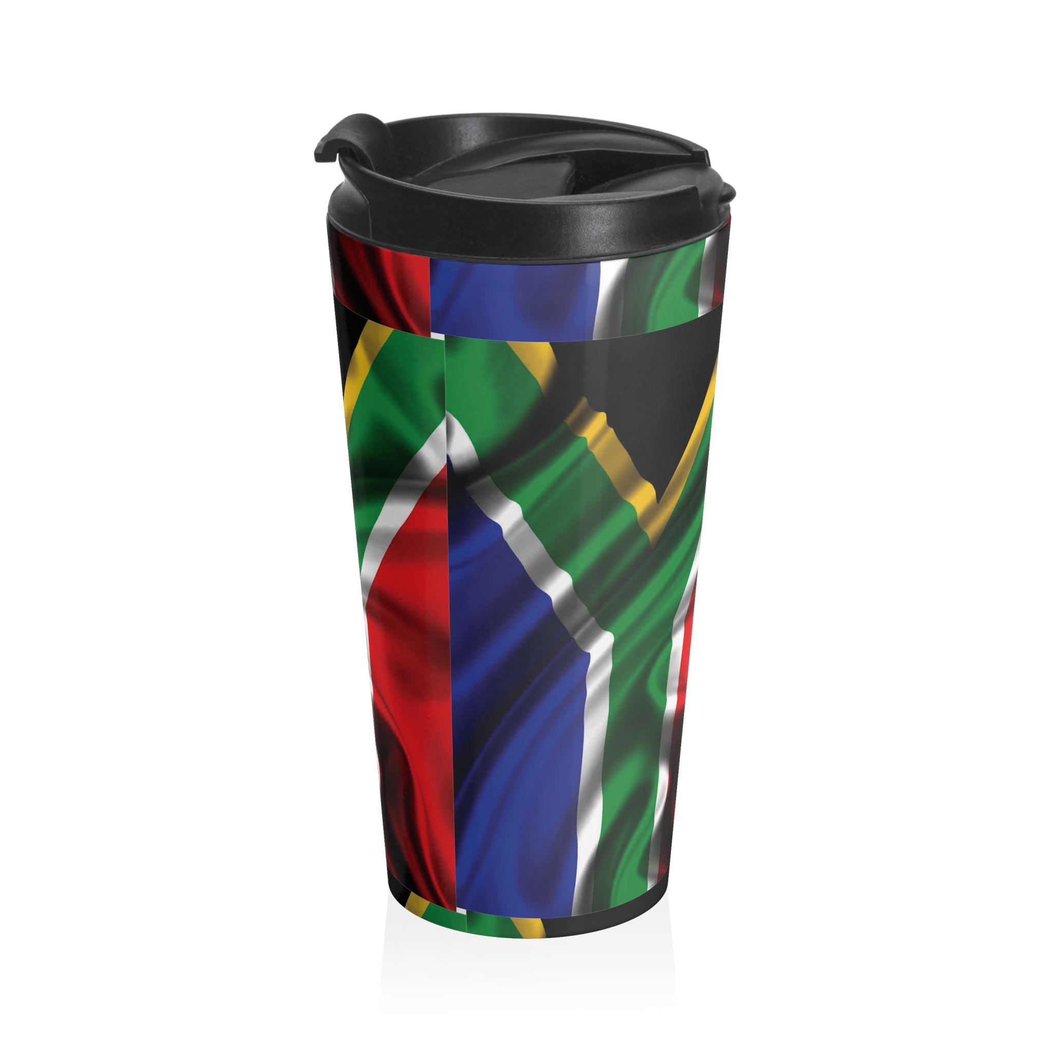 South African Stainless Steel Travel Mug — Patriotic Insulated Tumbler - {{variant_title}} | litemerch