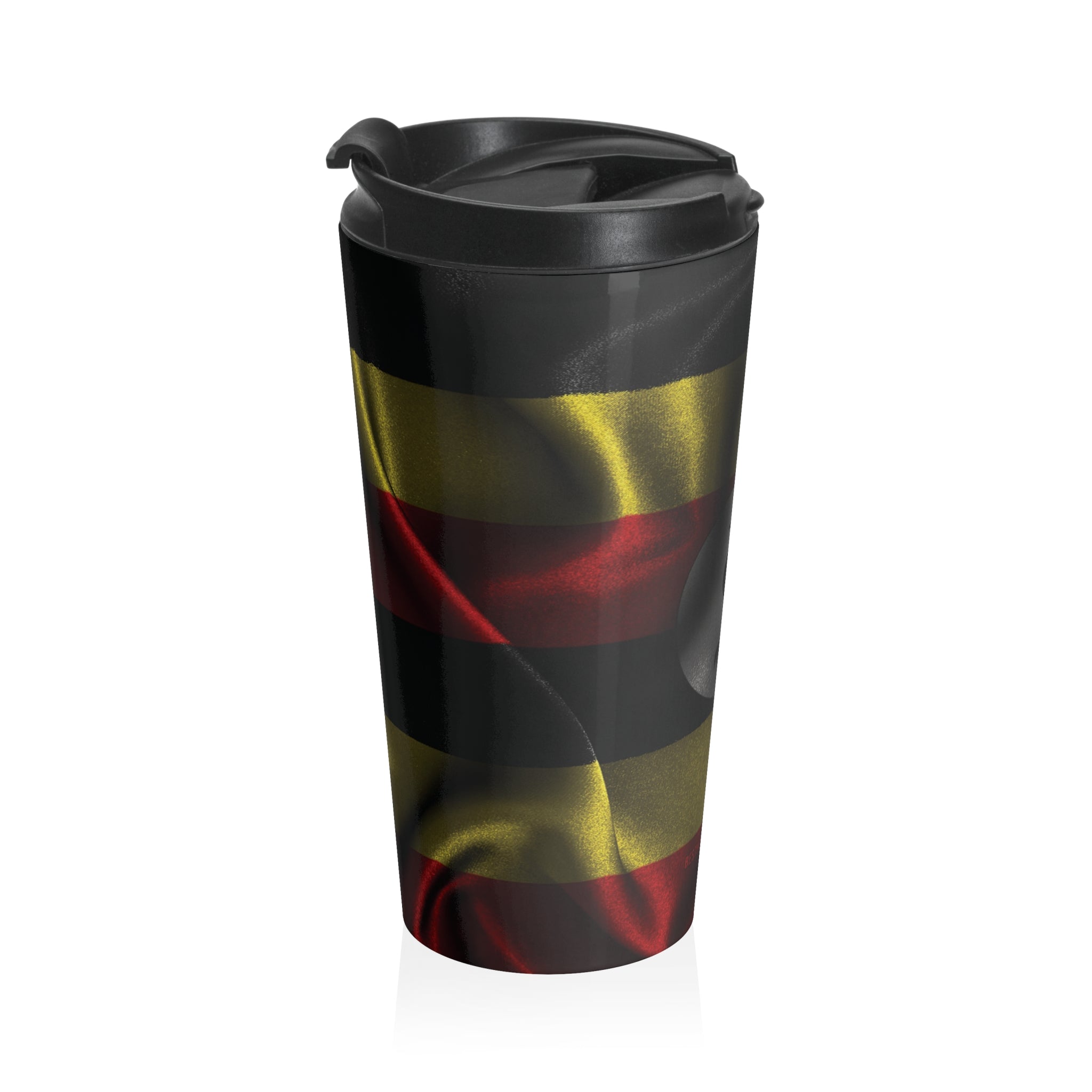 Ugandan Patriot Stainless Steel Travel Mug – Insulated Coffee Tumbler - {{variant_title}} | litemerch