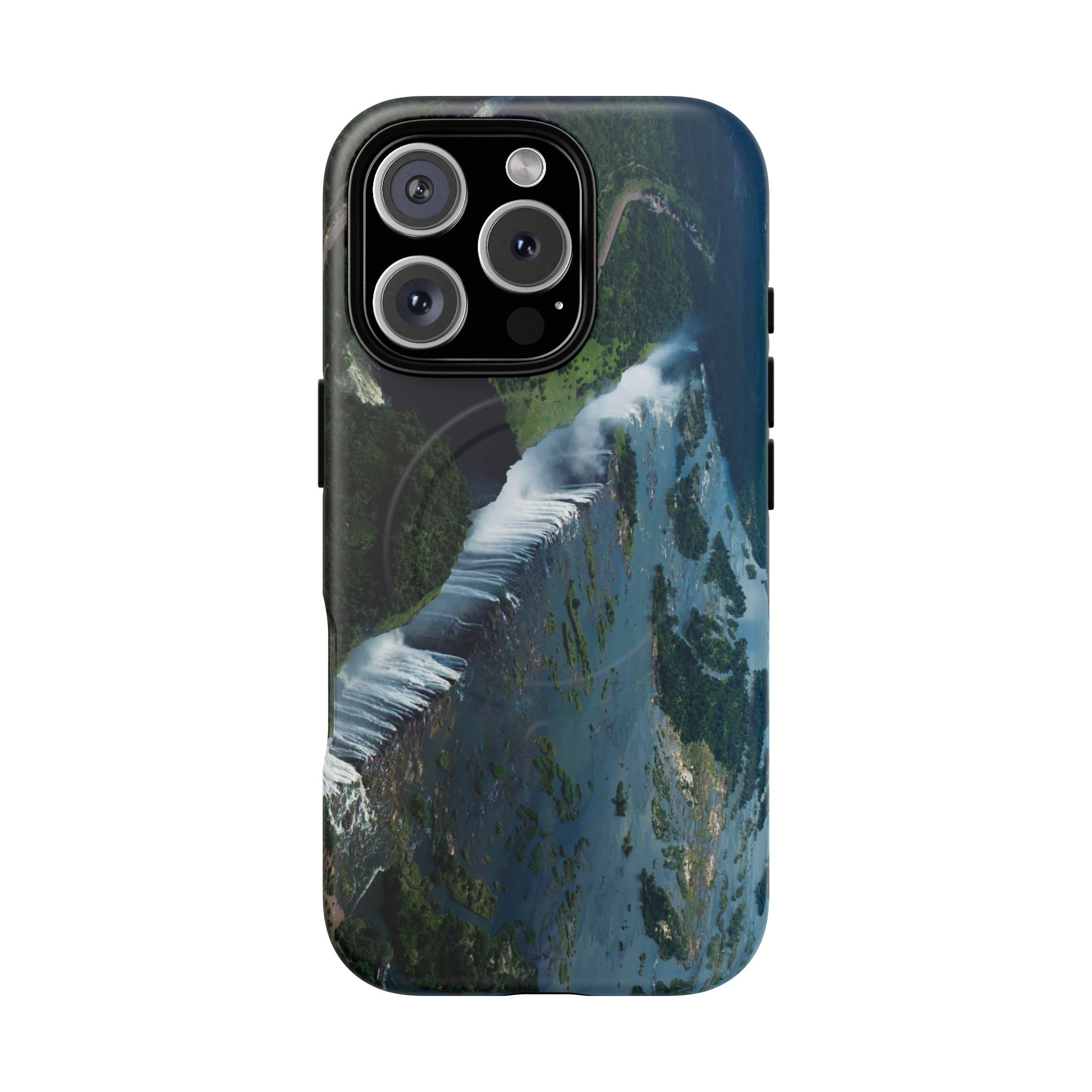 Victoria Falls Magnetic Tough Case, Glossy & Matte: iPhones 16 (Pro, 16 Pro Max, Plus), iPhones 17 (Air, Pro, Pro Max) - {{variant_title}} | litemerch