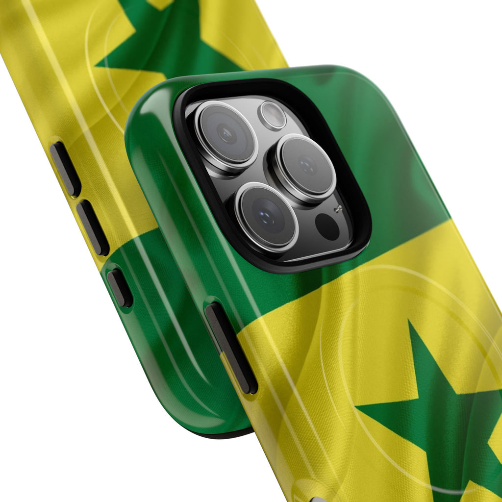 Senegalese Patriot Tough Magnetic Protective Phone Cases: iPhones 16 (Pro, 16 Pro Max, Plus), iPhones 17 (Air, Pro, Pro Max) - {{variant_title}} | litemerch