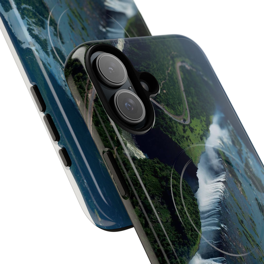 Victoria Falls Magnetic Tough Case, Glossy & Matte: iPhones 16 (Pro, 16 Pro Max, Plus), iPhones 17 (Air, Pro, Pro Max) - {{variant_title}} | litemerch