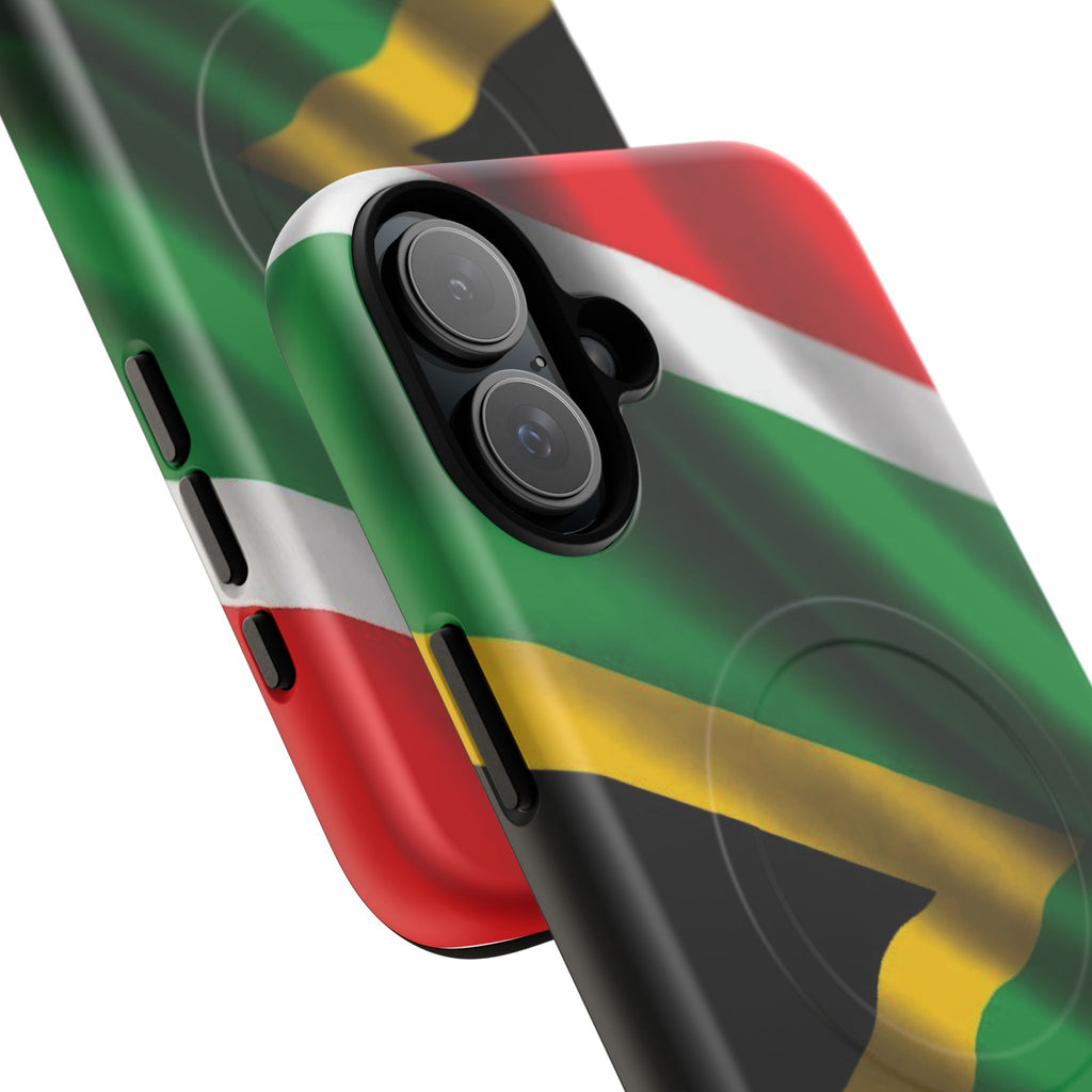South African Patriot Tough Magnetic Phone Case — Protective Magnetic Snap-On Cover - {{variant_title}} | litemerch
