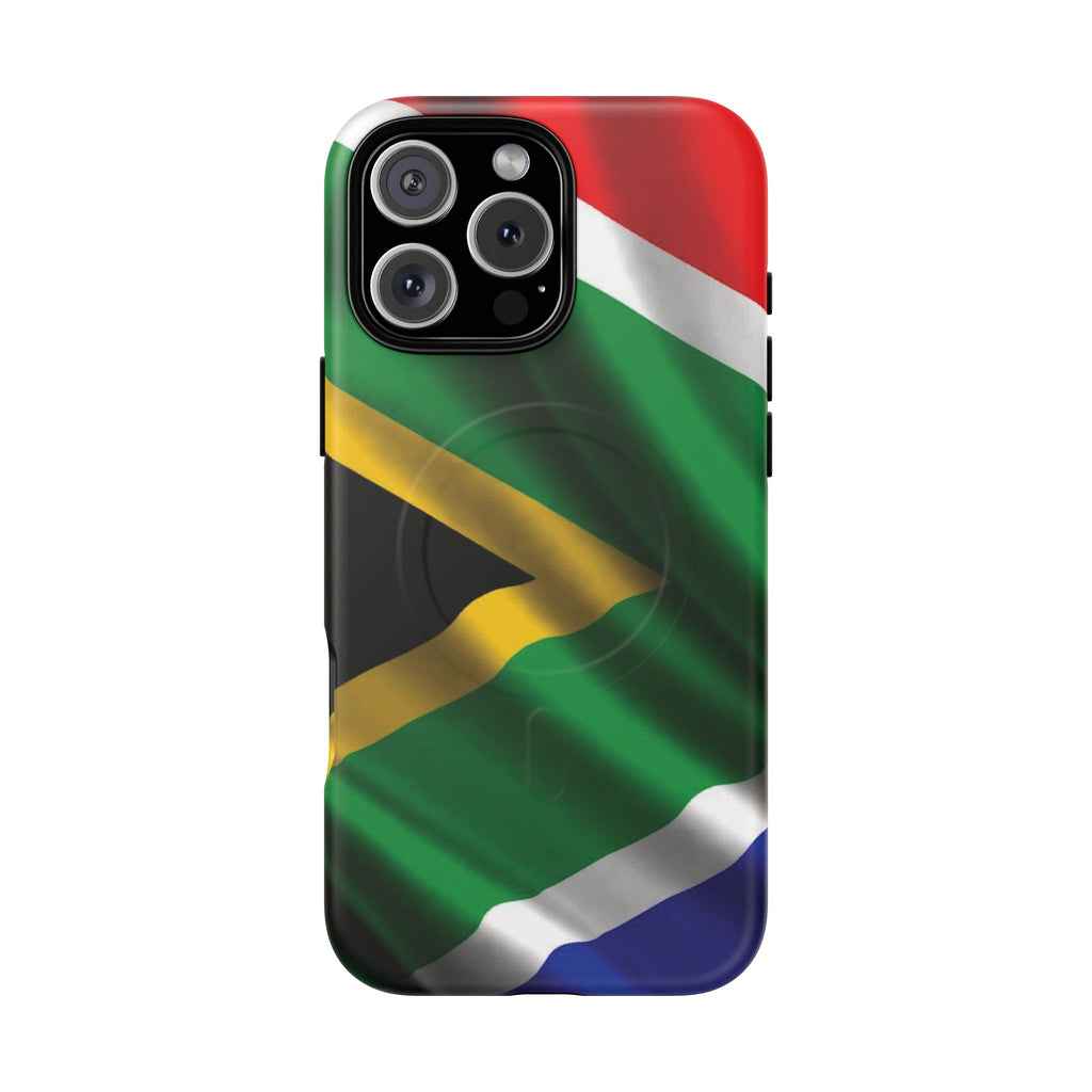 South African Patriot Tough Magnetic Phone Case — Protective Magnetic Snap-On Cover - {{variant_title}} | litemerch