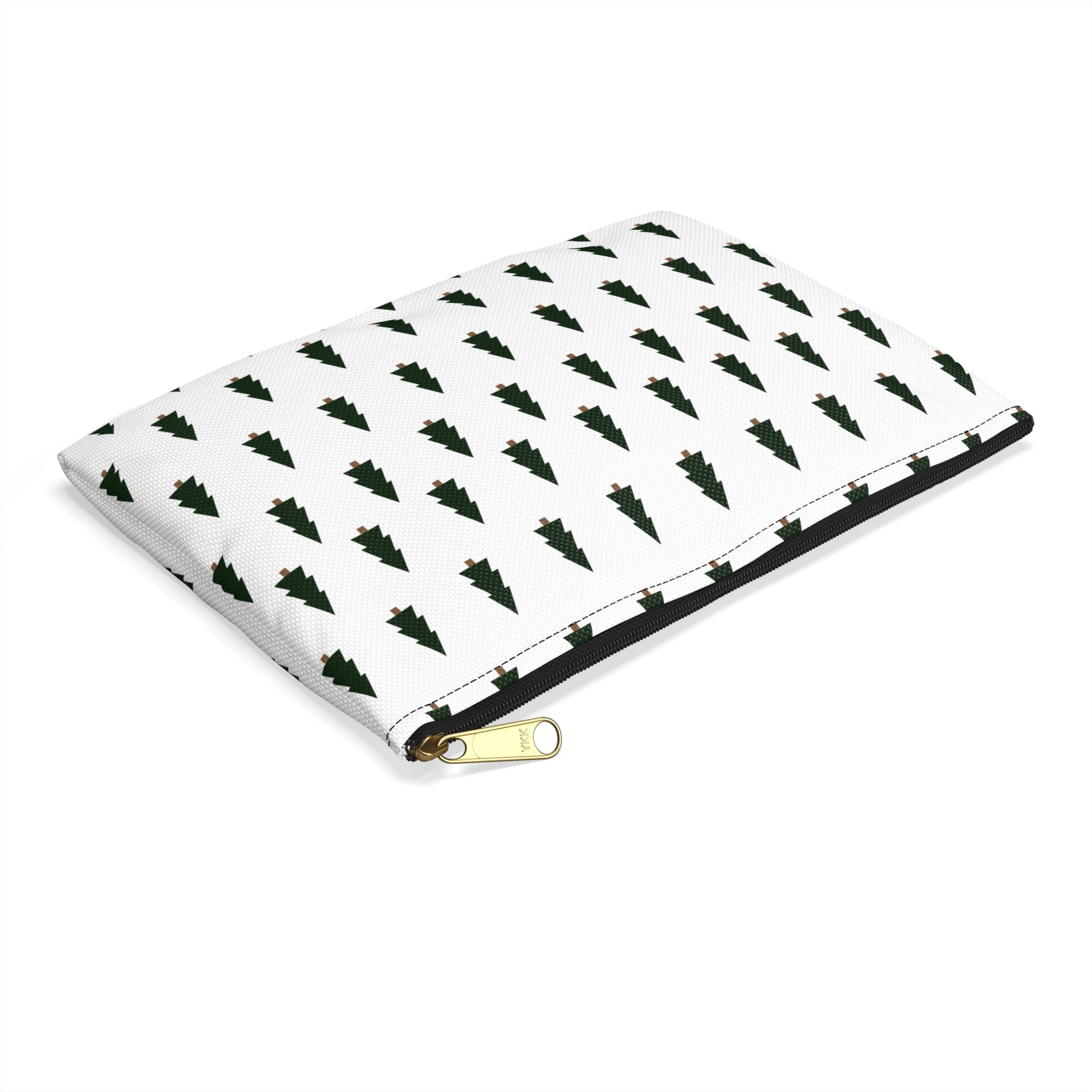 Holiday Cosmetic & Travel Organizer Bag, Tree Pattern Accessory Pouch - {{variant_title}} | litemerch