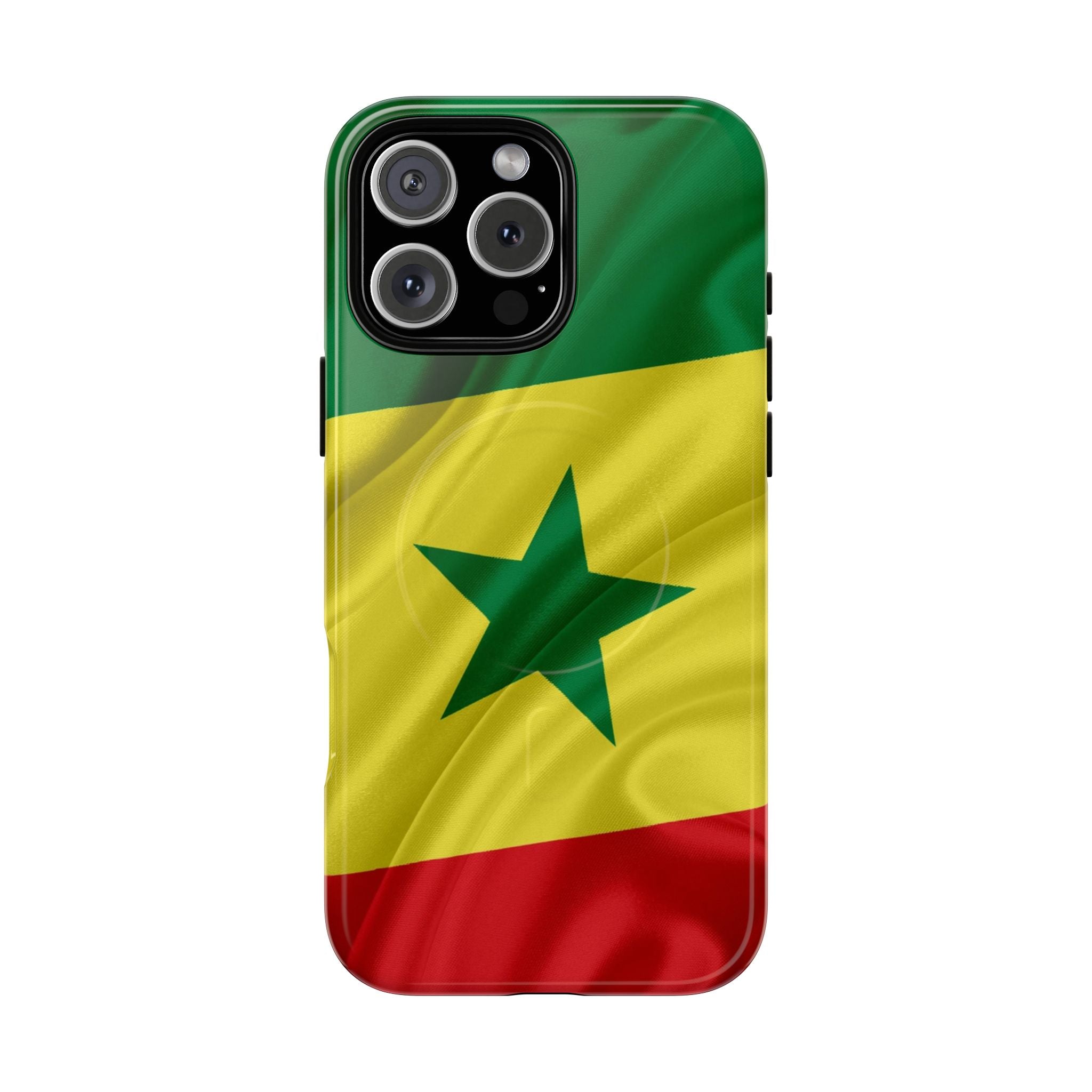 Senegalese Patriot Tough Magnetic Protective Phone Cases: iPhones 16 (Pro, 16 Pro Max, Plus), iPhones 17 (Air, Pro, Pro Max) - {{variant_title}} | litemerch