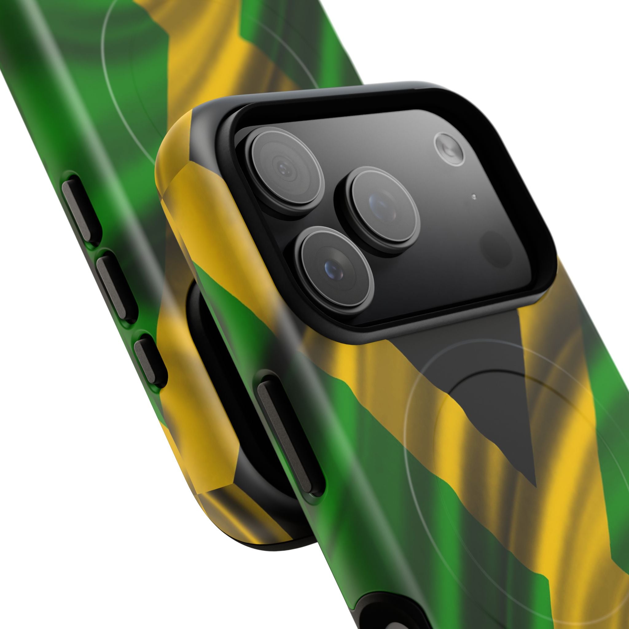 Jamaica Tough Magnetic Phone Cover Cases: iPhones 16 (Pro, 16 Pro Max, Plus), iPhones 17 (Air, Pro, Pro Max) - {{variant_title}} | litemerch