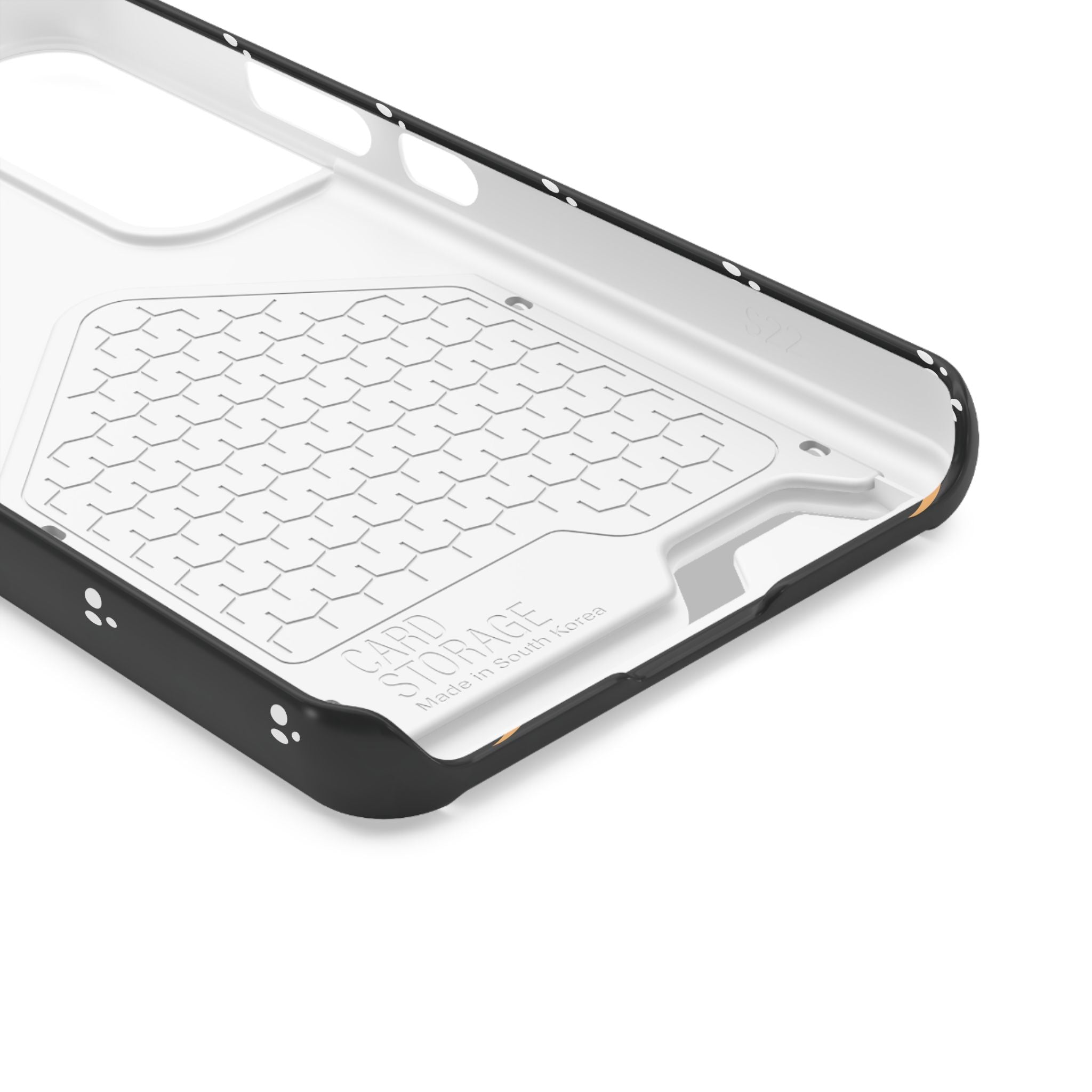 Moon & Paw Print Card Holder Phone Case — Slim Protective Wallet Case - {{variant_title}} | litemerch