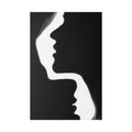 Minimalist Black & White Silhouette Canvas Wall Art - {{variant_title}} | litemerch