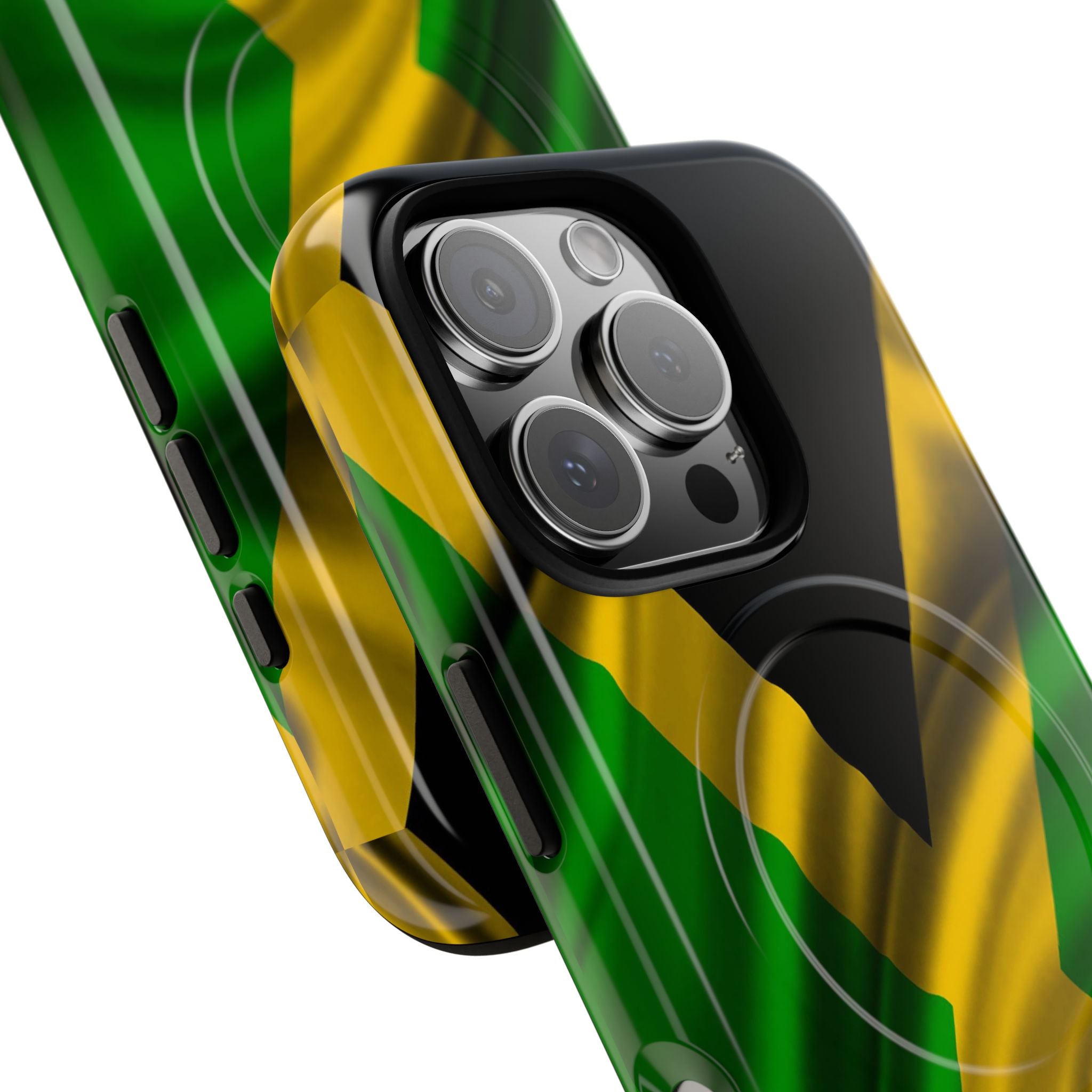 Jamaica Tough Magnetic Phone Cover Cases: iPhones 16 (Pro, 16 Pro Max, Plus), iPhones 17 (Air, Pro, Pro Max) - {{variant_title}} | litemerch