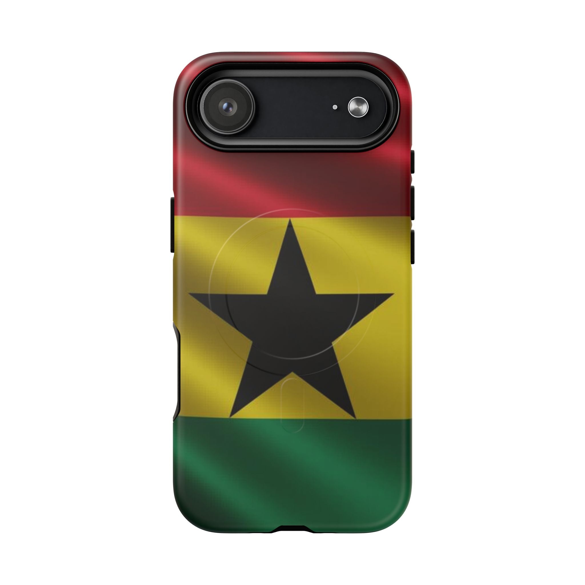 Ghana Tough Magnetic, Protective Phone Cases: iPhones 16 (Pro, 16 Pro Max, Plus), iPhones 17 (Air, Pro, Pro Max) - {{variant_title}} | litemerch