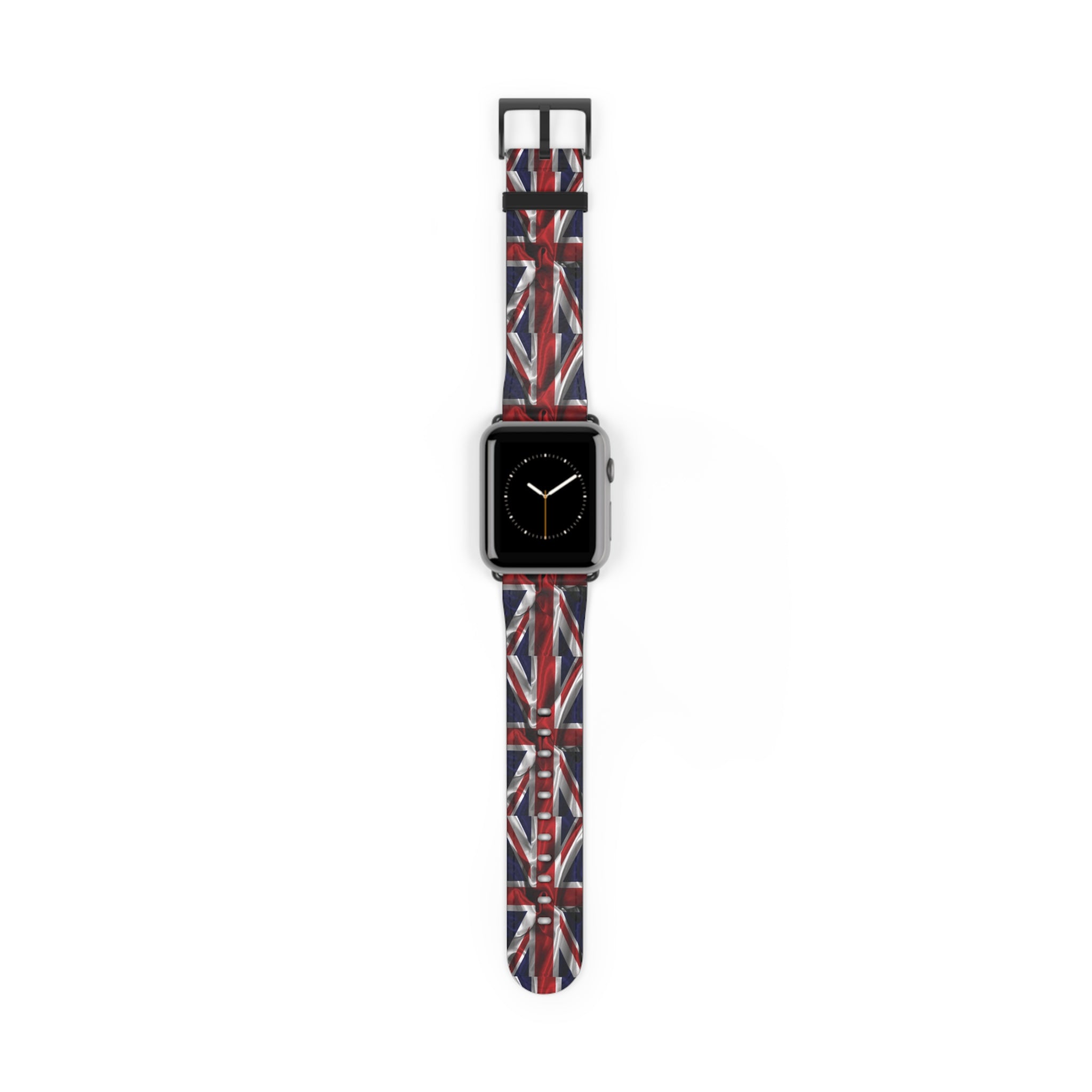 Union Jack Leather Watch Band - British Flag Strap for Apple Watch - {{variant_title}} | litemerch