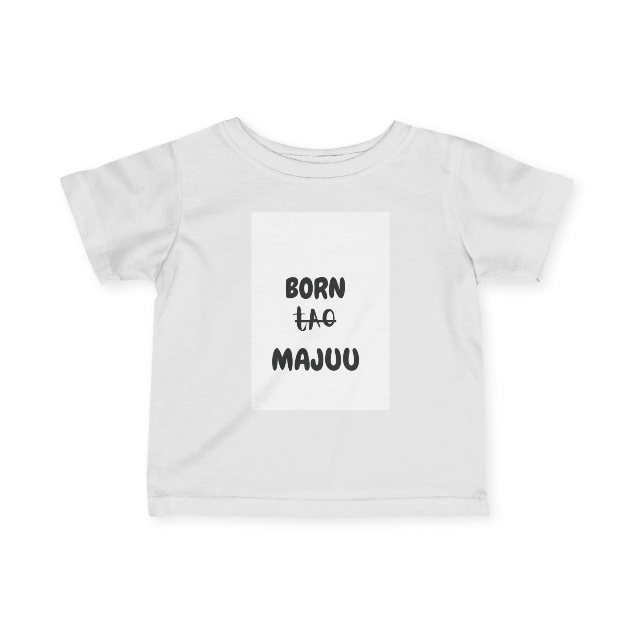 Infant Tee — "Born Majuu" Cute Baby Shirt - {{variant_title}} | litemerch