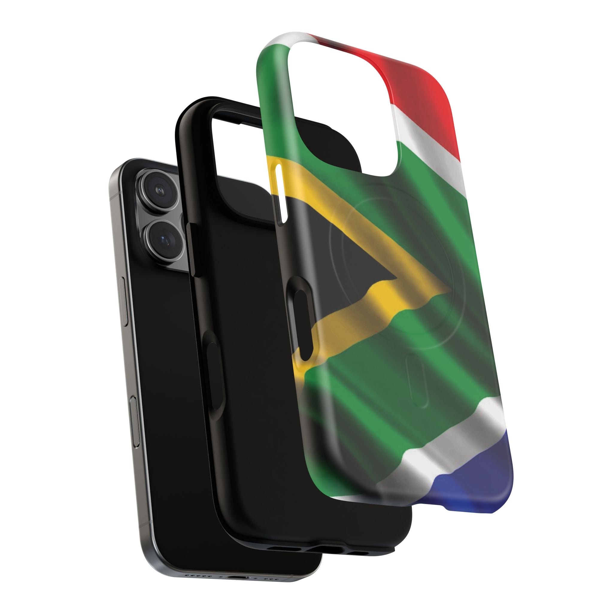 South African Patriot Tough Magnetic Phone Case — Protective Magnetic Snap-On Cover - {{variant_title}} | litemerch