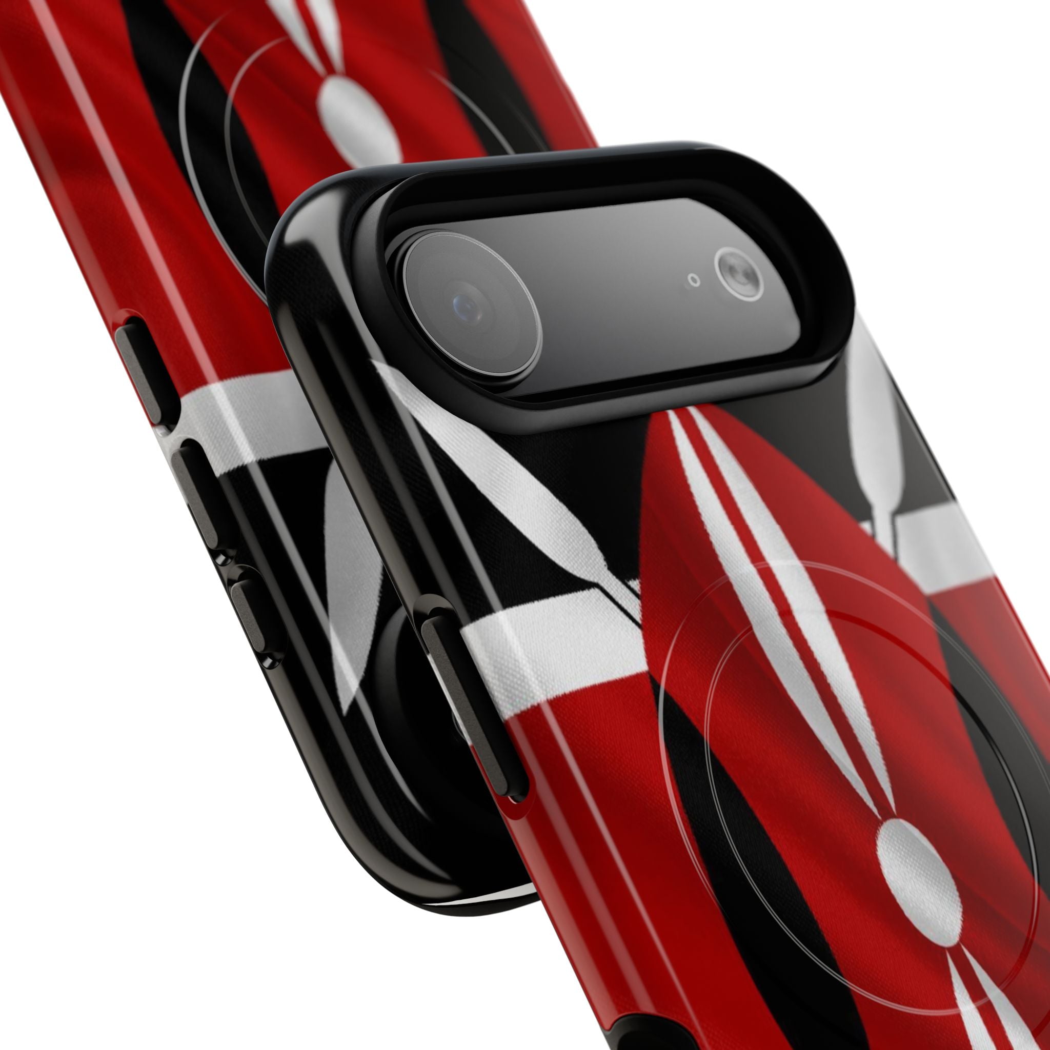 Kenyan Patriot Tough Magnetic Phone Cases, Protective Hard Shell for iPhones (17, 17 Air, 17 Pro, 17 Pro Max: Both Glossy and Matte) - {{variant_title}} | litemerch