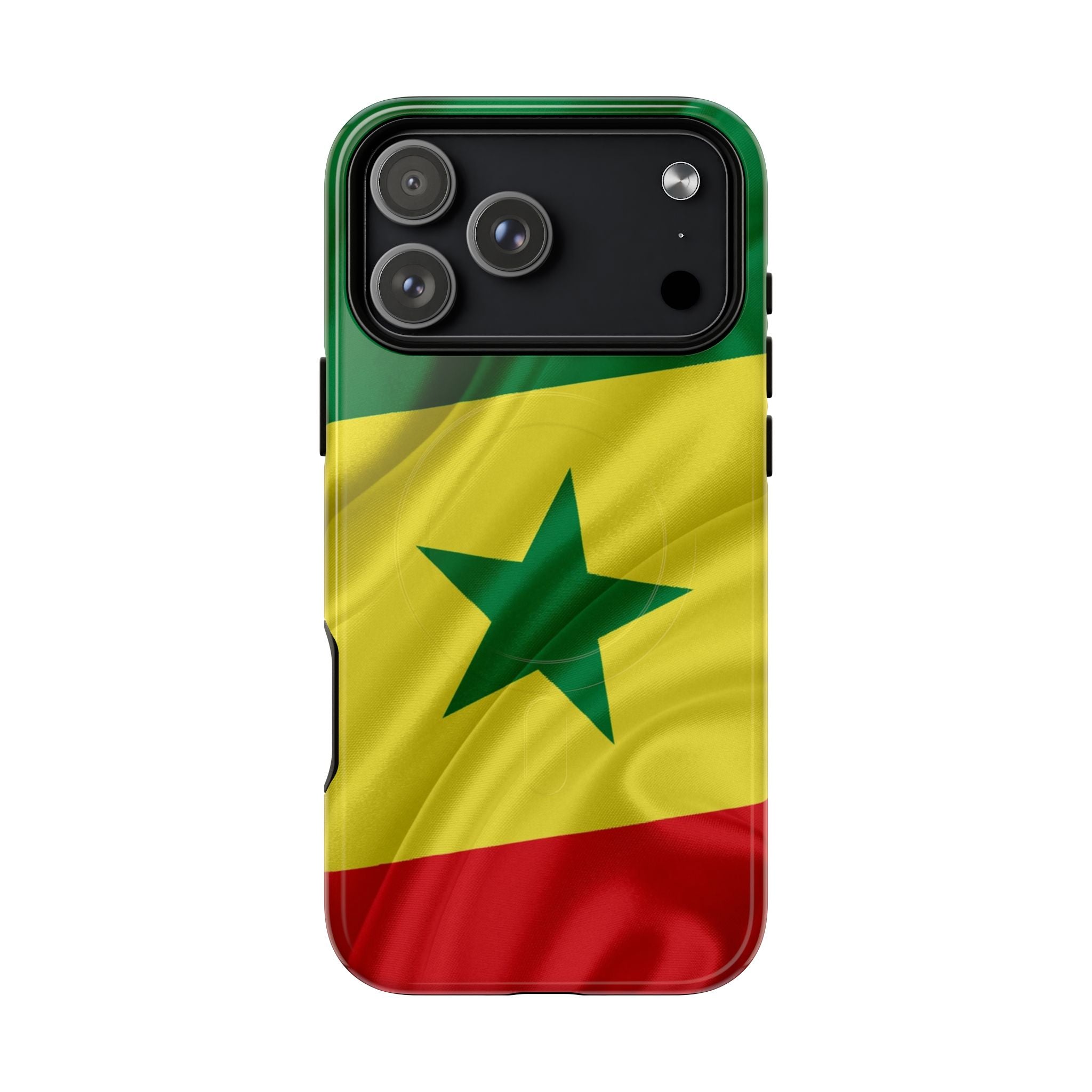 Senegalese Patriot Tough Magnetic Protective Phone Cases: iPhones 16 (Pro, 16 Pro Max, Plus), iPhones 17 (Air, Pro, Pro Max) - {{variant_title}} | litemerch